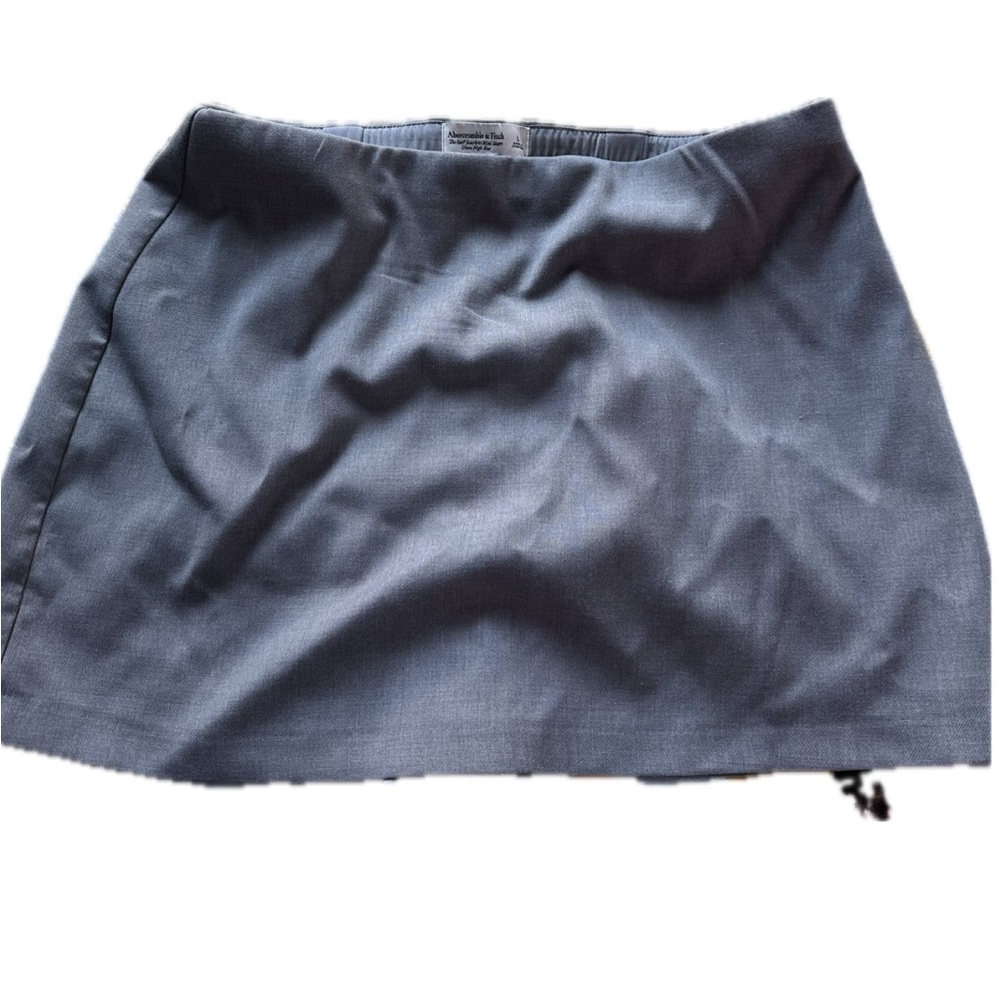 Abercrombie & Fitch Gray Mini Skirt